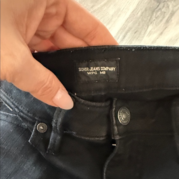 Silver Jeans Women's Dark Denim size 28 - Picture 3 of 10